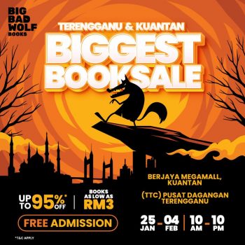 Big-Bad-Wolf-Books-Biggest-Booksale-350x350 - Books & Magazines Pahang Stationery Terengganu Warehouse Sale & Clearance in Malaysia 
