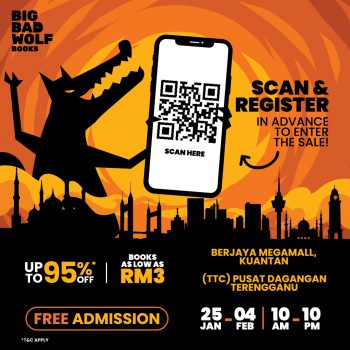 Big-Bad-Wolf-Books-Biggest-Booksale-9-350x350 - Books & Magazines Pahang Stationery Terengganu Warehouse Sale & Clearance in Malaysia 