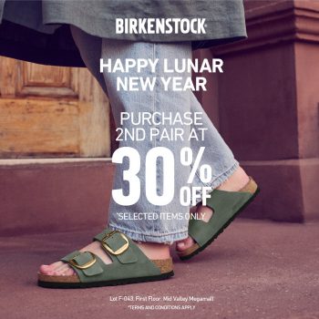 Birkenstock-Purchase-the-2nd-Pair-at-30-Off-Promo-350x350 - Fashion Lifestyle & Department Store Footwear Johor Kedah Kelantan Kuala Lumpur Melaka Negeri Sembilan Pahang Penang Perak Perlis Promotions & Freebies Putrajaya Sabah Sarawak Selangor Terengganu 