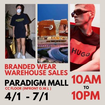 Branded-Wear-Warehouse-Sale-at-Paradigm-Mall-350x350 - Apparels Fashion Accessories Fashion Lifestyle & Department Store Selangor Warehouse Sale & Clearance in Malaysia 