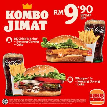 Burger-King-RM9.90-Kombo-Jimat-350x350 - Beverages Food , Restaurant & Pub Johor Kedah Kelantan Kuala Lumpur Melaka Negeri Sembilan Pahang Penang Perak Perlis Promotions & Freebies Putrajaya Sabah Sarawak Selangor Terengganu 
