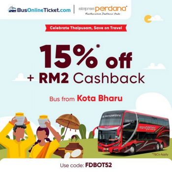 Bus-Online-Ticket-15-Off-RM2-Cashback-Promo-350x350 - Johor Kedah Kelantan Kuala Lumpur Melaka Negeri Sembilan Pahang Penang Perak Perlis Promotions & Freebies Putrajaya Sabah Sarawak Selangor Sports,Leisure & Travel Terengganu Transportation 