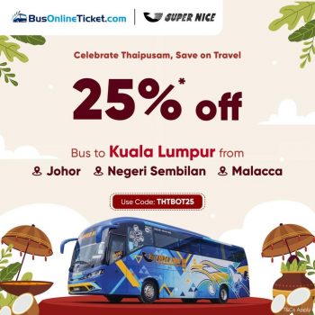 Bus-Online-Ticket-Super-Nice-Grassland-Bus-Tickets-Promo-350x350 - Johor Kedah Kelantan Kuala Lumpur Melaka Negeri Sembilan Online Store Pahang Penang Perak Perlis Promotions & Freebies Putrajaya Sabah Sarawak Selangor Sports,Leisure & Travel Terengganu Transportation 