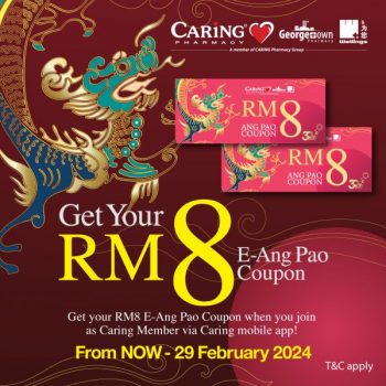 CARiNG-Pharmacy-New-Member-Promotion-FREE-RM8-Coupon-350x350 - Beauty & Health Health Supplements Johor Kedah Kelantan Kuala Lumpur Melaka Negeri Sembilan Online Store Pahang Penang Perak Perlis Personal Care Promotions & Freebies Putrajaya Sabah Sarawak Selangor Terengganu 