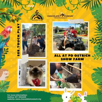 Chocolate-Museum-Free-Ticket-to-the-PD-Ostrich-Show-Farm-1-350x350 - Negeri Sembilan Promotions & Freebies Sports,Leisure & Travel Theme Parks 
