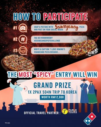 Dominos-Pizza-Ssamjeang-Spicy-Challenge-1-350x438 - Events & Fairs Food , Restaurant & Pub Johor Kedah Kelantan Kuala Lumpur Melaka Negeri Sembilan Online Store Pahang Penang Perak Perlis Pizza Putrajaya Sabah Sarawak Selangor Terengganu 