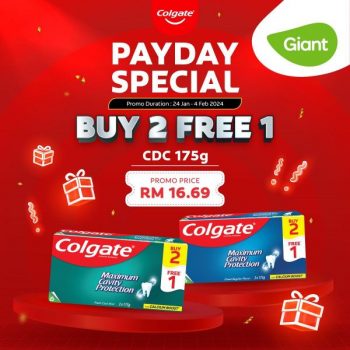 Giant-Colgate-Payday-Promotion-350x350 - Johor Kedah Kelantan Kuala Lumpur Melaka Negeri Sembilan Pahang Penang Perak Perlis Promotions & Freebies Putrajaya Sabah Sarawak Selangor Supermarket & Hypermarket Terengganu 