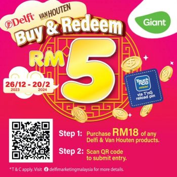 Giant-Free-RM5-TNG-eWallet-Reload-Pin-with-purchase-of-Delfi-Van-Houten-Products-350x350 - Johor Kedah Kelantan Kuala Lumpur Melaka Negeri Sembilan Pahang Penang Perak Perlis Promotions & Freebies Putrajaya Sabah Sarawak Selangor Supermarket & Hypermarket Terengganu 