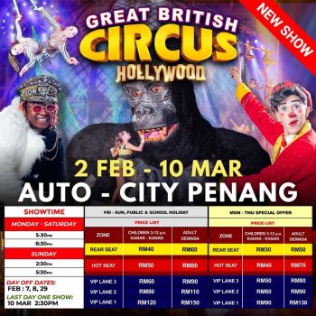 Great-British-Circus-New-Show-at-Auto-City-Juru-350x350 - Events & Fairs Movie & Music & Games Penang 