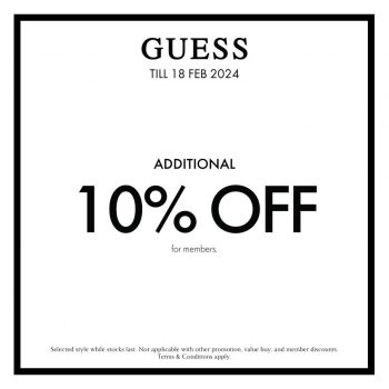 Guess-Chinese-New-Year-Promotion-at-Isetan-2-350x350 - Apparels Fashion Accessories Fashion Lifestyle & Department Store Kuala Lumpur Promotions & Freebies Selangor 