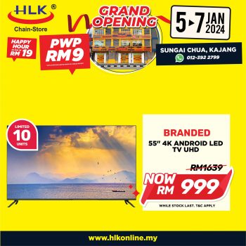 HLK-Grand-Opening-at-Sungai-Chua-Kajang-10-350x350 - Electronics & Computers Home Appliances Kitchen Appliances Promotions & Freebies Selangor 