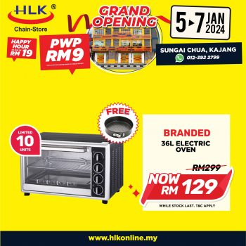 HLK-Grand-Opening-at-Sungai-Chua-Kajang-21-350x350 - Electronics & Computers Home Appliances Kitchen Appliances Promotions & Freebies Selangor 