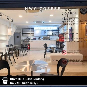 HWC-Coffee-Opening-Promo-at-Olive-Hills-Bukit-Serdang-2-350x350 - Beverages Food , Restaurant & Pub Promotions & Freebies Selangor 