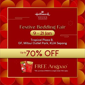 Hallmark-Bedding-CNY-Sale-at-Mitsui-Outlet-Park-KLIA-350x350 - Beddings Home & Garden & Tools Malaysia Sales Mattress Selangor 