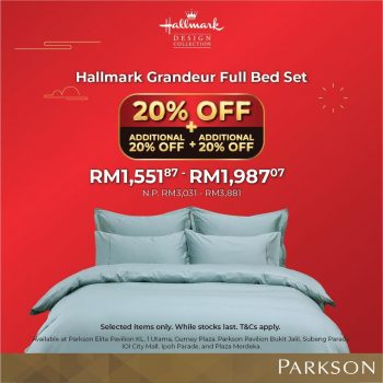 Hallmark-CNY-Bedding-Sale-at-Parkson-2-350x350 - Beddings Home & Garden & Tools Kuala Lumpur Malaysia Sales Mattress Penang Perak Selangor 