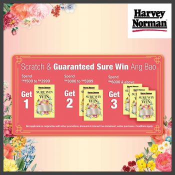 Harvey-Norman-Save-Sure-Win-CNY-Sale-2-350x350 - Electronics & Computers Home Appliances IT Gadgets Accessories Johor Kedah Kelantan Kitchen Appliances Kuala Lumpur Malaysia Sales Melaka Negeri Sembilan Online Store Pahang Penang Perak Perlis Putrajaya Sabah Sarawak Selangor Terengganu 