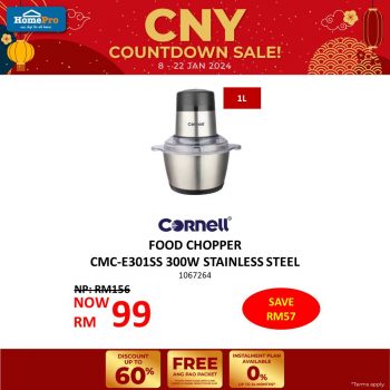 HomePro-CNY-Countdown-Sale-35-350x350 - Electronics & Computers Home Appliances Johor Kedah Kelantan Kitchen Appliances Kuala Lumpur Malaysia Sales Melaka Negeri Sembilan Online Store Pahang Penang Perak Perlis Putrajaya Sabah Sarawak Selangor Terengganu 