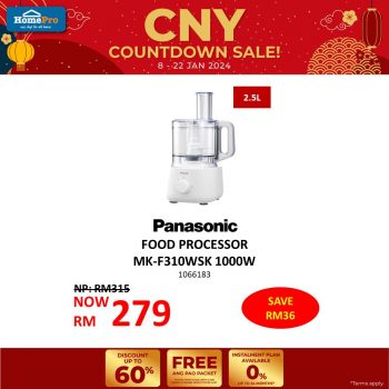 HomePro-CNY-Countdown-Sale-36-350x350 - Electronics & Computers Home Appliances Johor Kedah Kelantan Kitchen Appliances Kuala Lumpur Malaysia Sales Melaka Negeri Sembilan Online Store Pahang Penang Perak Perlis Putrajaya Sabah Sarawak Selangor Terengganu 