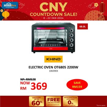 HomePro-CNY-Countdown-Sale-39-350x350 - Electronics & Computers Home Appliances Johor Kedah Kelantan Kitchen Appliances Kuala Lumpur Malaysia Sales Melaka Negeri Sembilan Online Store Pahang Penang Perak Perlis Putrajaya Sabah Sarawak Selangor Terengganu 