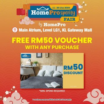 HomePro-Home-Prosperity-Fair-at-KL-Gateway-Mall-1-350x350 - Electronics & Computers Events & Fairs Home Appliances IT Gadgets Accessories Kuala Lumpur Selangor 