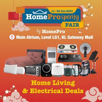 HomePro-Home-Prosperity-Fair-at-KL-Gateway-Mall-350x350 - Electronics & Computers Events & Fairs Home Appliances IT Gadgets Accessories Kuala Lumpur Selangor 