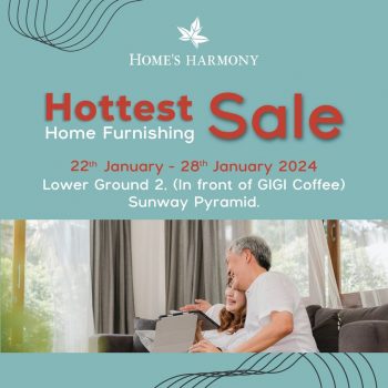 Homes-Harmony-Hottest-Home-Furnishing-Sale-1-350x350 - Furniture Home & Garden & Tools Home Decor Malaysia Sales Selangor 