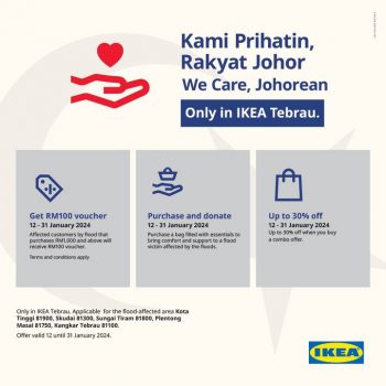 IKEA-Compassionate-Response-for-Flood-Victims-Free-RM100-Voucher-Major-Discounts-More-350x350 - Furniture Home & Garden & Tools Home Decor Home Hardware Johor Promotions & Freebies 