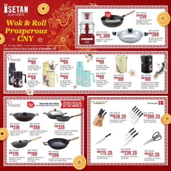 Isetan-Wok-Roll-Prosperous-CNY-Kitchenware-Fair-1-350x350 - Events & Fairs Kitchenware Kuala Lumpur Selangor 