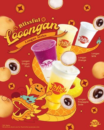 JUICY-Longan-Series-Special-350x438 - Beverages Food , Restaurant & Pub Johor Kedah Kelantan Kuala Lumpur Melaka Negeri Sembilan Pahang Penang Perak Perlis Promotions & Freebies Putrajaya Sabah Sarawak Selangor Terengganu 