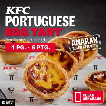 KFC-Portuguese-Egg-Tart-Special-350x350 - Food , Restaurant & Pub Johor Kedah Kelantan Kuala Lumpur Melaka Negeri Sembilan Pahang Penang Perak Perlis Promotions & Freebies Putrajaya Sabah Sarawak Selangor Terengganu 