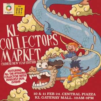 KL-Collectors-Market-CNY-Edition-at-Central-Piazza-KL-Gateway-Mall-350x350 - Baby & Kids & Parenting Events & Fairs Fashion Accessories Gifts , Souvenir & Jewellery Kuala Lumpur Selangor Toys 