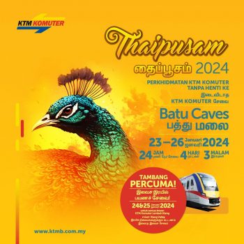 KTM-Berhad-Commuter-Additional-Train-service-to-Batu-Caves-350x350 - Johor Kedah Kelantan Kuala Lumpur Melaka Negeri Sembilan Online Store Pahang Penang Perak Perlis Promotions & Freebies Putrajaya Sabah Sarawak Selangor Sports,Leisure & Travel Terengganu Transportation 