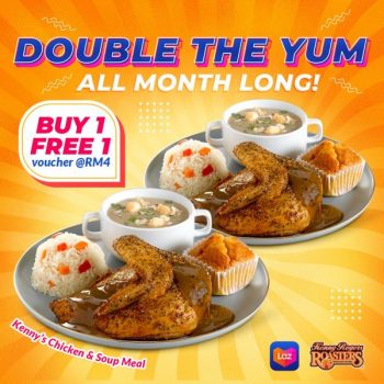 Kenny-Rogers-ROASTERS-Buy-1-Free-1-Voucher-at-RM4-on-Lazada-350x350 - Food , Restaurant & Pub Johor Kedah Kelantan Kuala Lumpur Melaka Negeri Sembilan Pahang Penang Perak Perlis Promotions & Freebies Putrajaya Sabah Sarawak Selangor Terengganu 