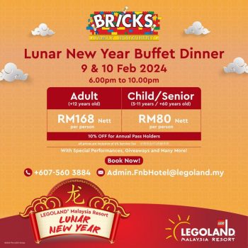 LEGOLAND-Exclusive-Lunar-New-Year-Buffet-Dinner-2024-350x350 - Buffet Food , Restaurant & Pub Johor Promotions & Freebies 