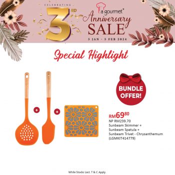 La-gourmet-3rd-Anniversary-Sale-at-Starling-Mall-10-350x350 - Home & Garden & Tools Kitchenware Malaysia Sales Selangor 
