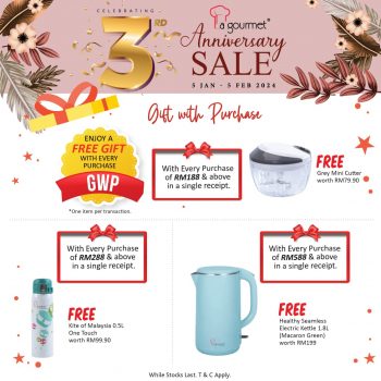 La-gourmet-3rd-Anniversary-Sale-at-Starling-Mall-2-350x350 - Home & Garden & Tools Kitchenware Malaysia Sales Selangor 