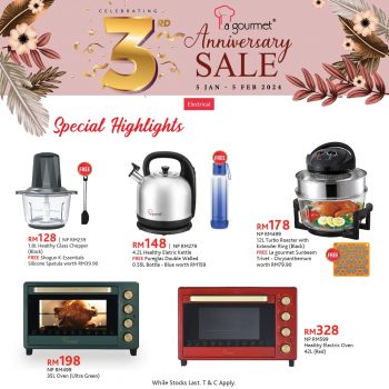 La-gourmet-3rd-Anniversary-Sale-at-Starling-Mall-4-350x350 - Home & Garden & Tools Kitchenware Malaysia Sales Selangor 