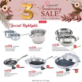 La-gourmet-3rd-Anniversary-Sale-at-Starling-Mall-6-350x350 - Home & Garden & Tools Kitchenware Malaysia Sales Selangor 
