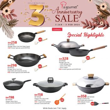 La-gourmet-3rd-Anniversary-Sale-at-Starling-Mall-7-350x350 - Home & Garden & Tools Kitchenware Malaysia Sales Selangor 