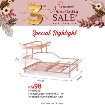 La-gourmet-3rd-Anniversary-Sale-at-Starling-Mall-9-350x350 - Home & Garden & Tools Kitchenware Malaysia Sales Selangor 