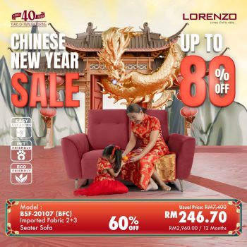 Lorenzo-Chinese-New-Year-Sale-350x350 - Furniture Home & Garden & Tools Home Decor Johor Kedah Kelantan Kuala Lumpur Malaysia Sales Melaka Negeri Sembilan Pahang Penang Perak Perlis Putrajaya Sabah Sarawak Selangor Terengganu 