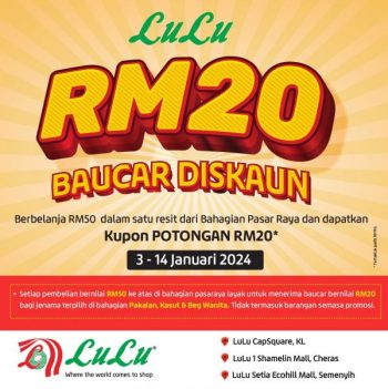 LuLu-FREE-RM20-Discount-Voucher-Promotion-350x351 - Kuala Lumpur Promotions & Freebies Selangor Supermarket & Hypermarket 
