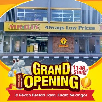MR-DIY-Opening-Promotion-at-Pekan-Bestari-Jaya-Kuala-Selangor-350x351 - Home & Garden & Tools Promotions & Freebies Safety Tools & DIY Tools Selangor 