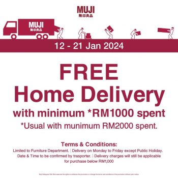 MUJI-Free-Home-Delivery-350x350 - Beddings Home & Garden & Tools Johor Kedah Kelantan Kuala Lumpur Mattress Melaka Negeri Sembilan Online Store Pahang Penang Perak Perlis Promotions & Freebies Putrajaya Sabah Sarawak Selangor Terengganu 