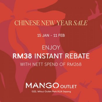 Mango-CNY-Sale-2024-at-Mitsui-Outlet-Park-350x350 - Apparels Fashion Accessories Fashion Lifestyle & Department Store Malaysia Sales Selangor 
