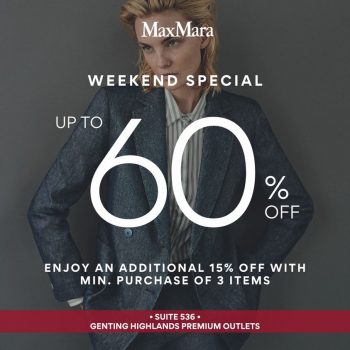 Max-Mara-Special-Sale-at-Genting-Highlands-Premium-Outlets-350x350 - Apparels Fashion Accessories Fashion Lifestyle & Department Store Malaysia Sales Pahang 