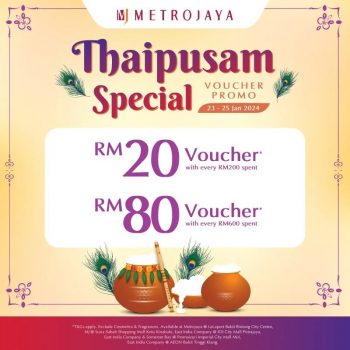 Metrojaya-Thaipusam-Special-Promo-1-350x350 - Fashion Lifestyle & Department Store Johor Kedah Kelantan Kuala Lumpur Melaka Negeri Sembilan Pahang Penang Perak Perlis Promotions & Freebies Putrajaya Sabah Sarawak Selangor Terengganu 