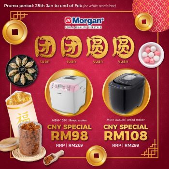 Morgan-Bread-Maker-CNY-Special-Promo-350x350 - Electronics & Computers Johor Kedah Kelantan Kitchen Appliances Kuala Lumpur Melaka Negeri Sembilan Pahang Penang Perak Perlis Promotions & Freebies Putrajaya Sabah Sarawak Selangor Terengganu 