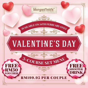 Morganfields-Valentines-Day-Special-350x350 - Food , Restaurant & Pub Kuala Lumpur Penang Promotions & Freebies Selangor 