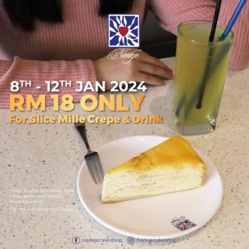 Nadeje-Luscious-Mille-Crepe-and-Drink-Pairing-Promo-350x350 - Cake Food , Restaurant & Pub Johor Kedah Kelantan Kuala Lumpur Melaka Negeri Sembilan Pahang Penang Perak Perlis Promotions & Freebies Putrajaya Sabah Sarawak Selangor Terengganu 